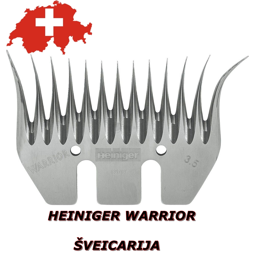 Apatinis peiliukas Heiniger Warrior