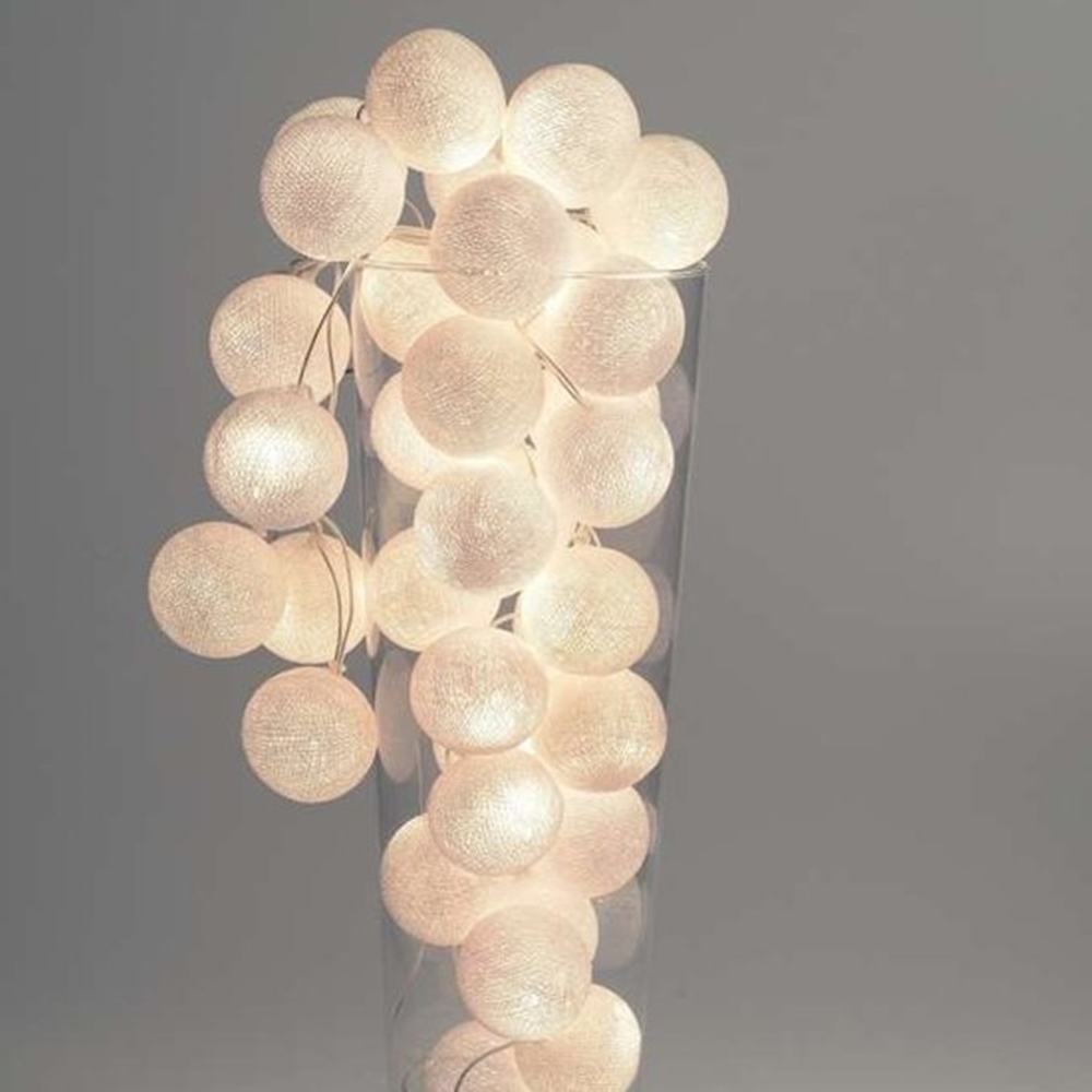 LED medvilniniai burbulai