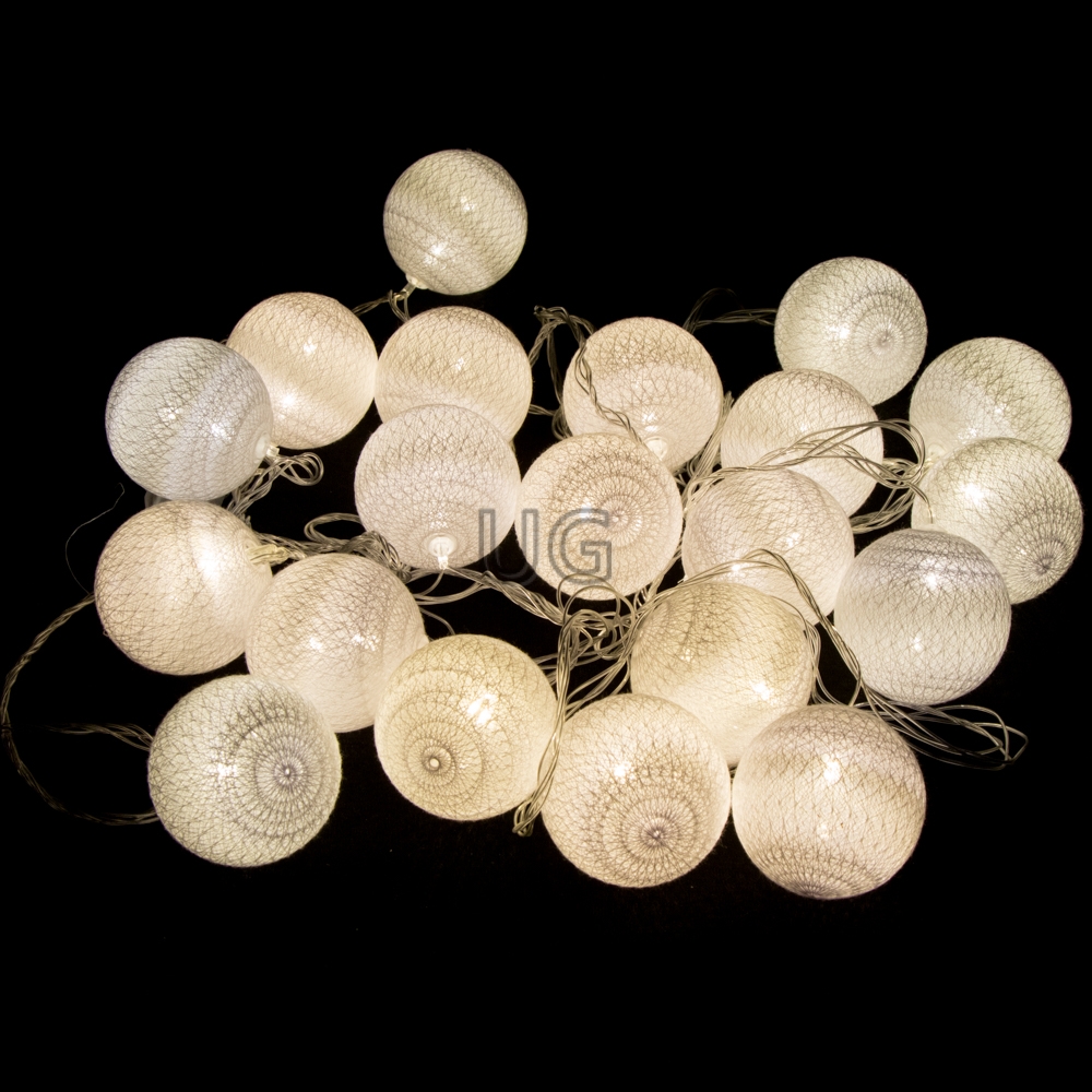 LED medvilniniai burbulai